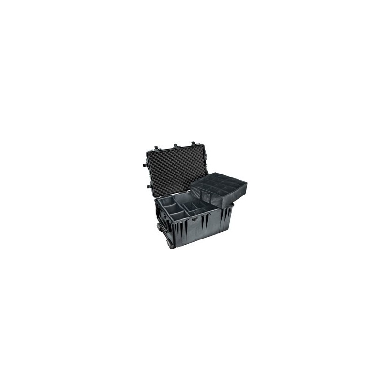 PELICAN 1664 Large Case (1660 With Dividers) Black CLOSEOUT