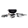 ESS Crossblade NARO Unit Issue Eyeshield Kit, Black w/NARO Clear & NARO Smoke Gray Lens 12897