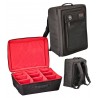 EXPLORER CASES BPH53 Internal L430 x W530 x D250 mm Padded Black/Red Backpack w/ Front Pocket, Inner Adjustable Dividers, 31463