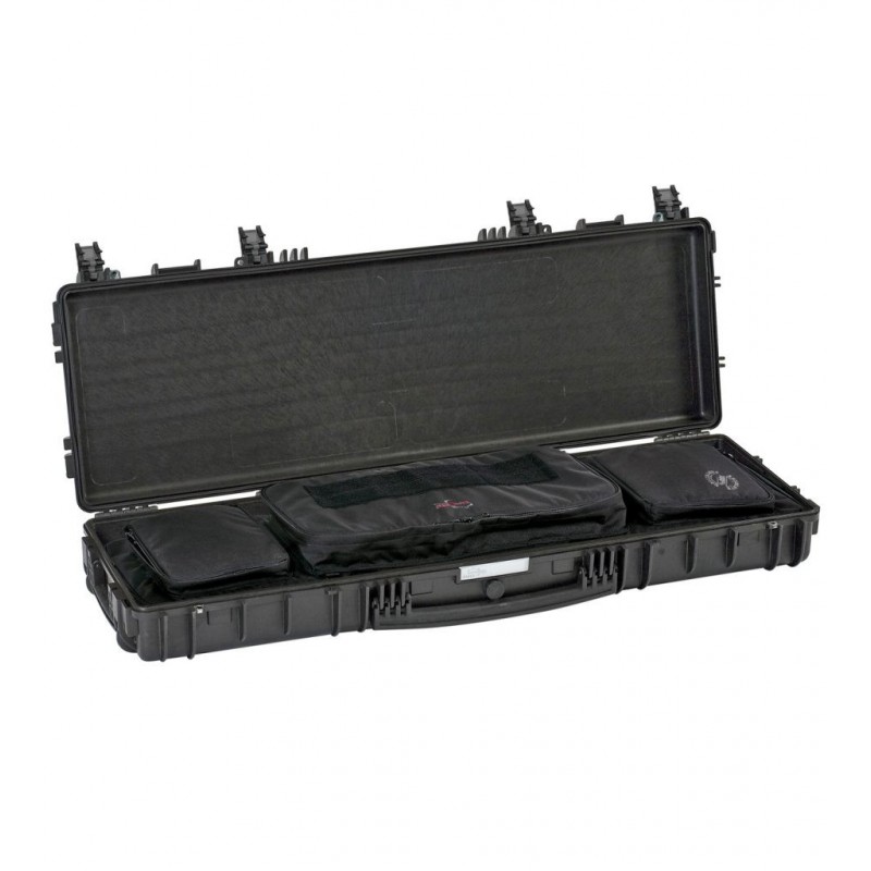 EXPLORER CASES 11413.BGB Internal L1136 x W350 x D135 mm with Soft Gun Bag, Wheels, Black Medium Rifle Case 71081