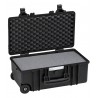 EXPLORER CASES 5122.B Internal L517 x W277 x D217 mm with Pre-cubed Foam, Wheels, Black Case, 41205