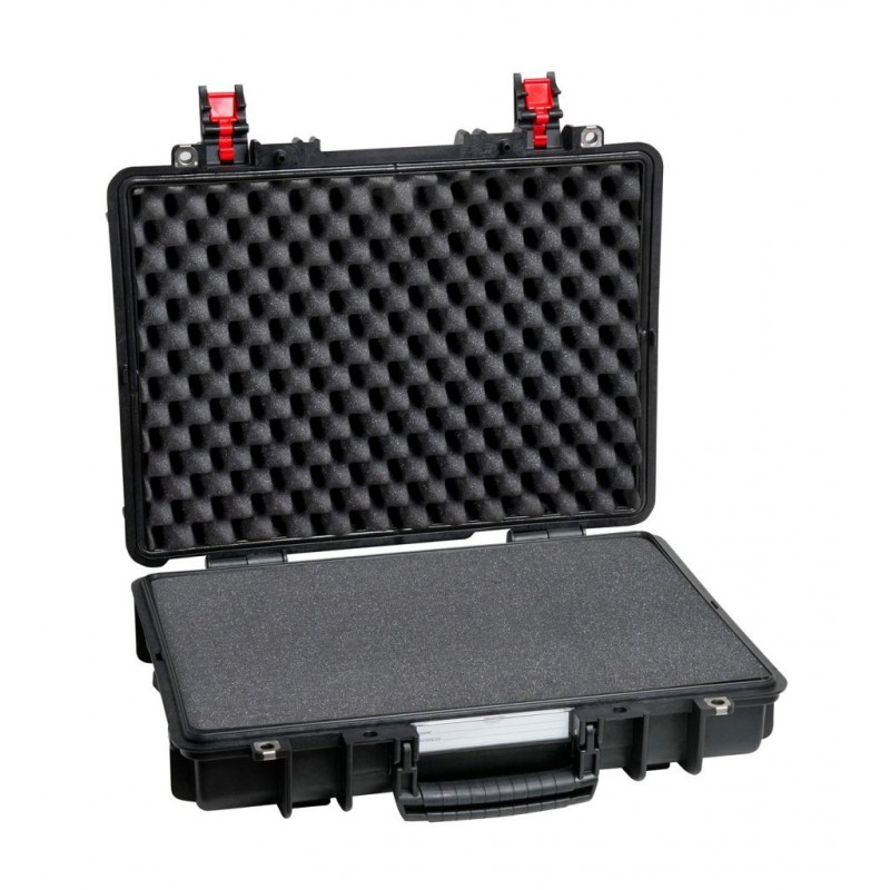 EXPLORER CASES 4209HL.B Internal L420 x W300 x D95 mm with Pre-cubed Foam, No Wheels, Black Case, 21513