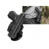 ALIEN GEAR Glock19 Right Hand ShapeShift OWB Paddle Holster, Belt Slide Size 1.75"