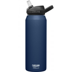 CamelBak eddy®+ Navy Water Bottle 32oz (1.0L) SST Vacuum Insulated, filtered by LifeStraw, 7756