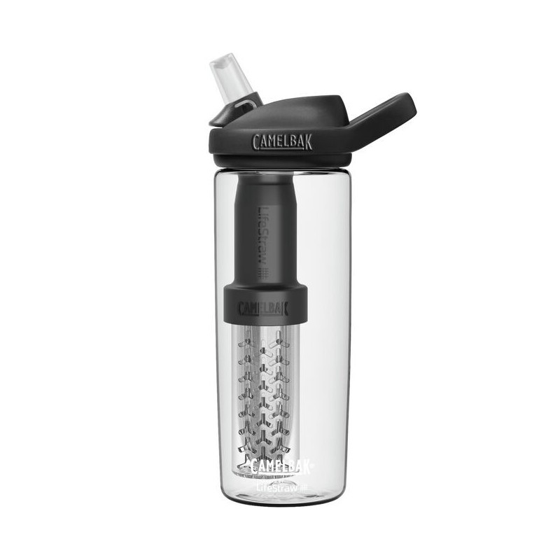CamelBak eddy®+ Clear Water Bottle 20oz (0.6L) filtered by LifeStraw, 4904