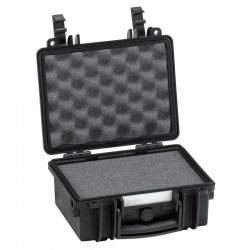 EXPLORER CASES 2209.B Internal L220 x W160 x D95 mm with Pre-cubed Foam, Black Case, 7812
