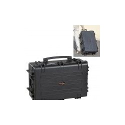 EXPLORER CASES 7630.B Internal L765 x W485 x D305 mm with Pre-cubed Foam, Wheels, Black Case, 96544