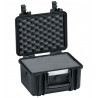 EXPLORER CASES 2717.B Internal L276 x W200 x D170 mm with Pre-cubed Foam, Black Case, 13708 CLOSEOUT