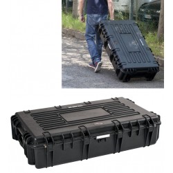 EXPLORER CASES 10826.B Internal L1080 x W620 x D260 mm with Pre-cubed Foam, Wheels, Black Case, 152051