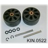 EXPLORER CASES KIN.0522 Kit Wheels/Pins (for EXPLORER 58XX, 7630, 77XX), 3737