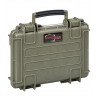 EXPLORER CASES 3005.G Internal L300 x W210 x D58 mm with Pre-cubed Foam, No Wheels, Military Green Case 10225