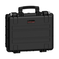 EXPLORER CASES 4419HL.B Internal L445 x W345 x D190 mm with Pre-cubed Foam, No Wheels, Black Case, 30554
