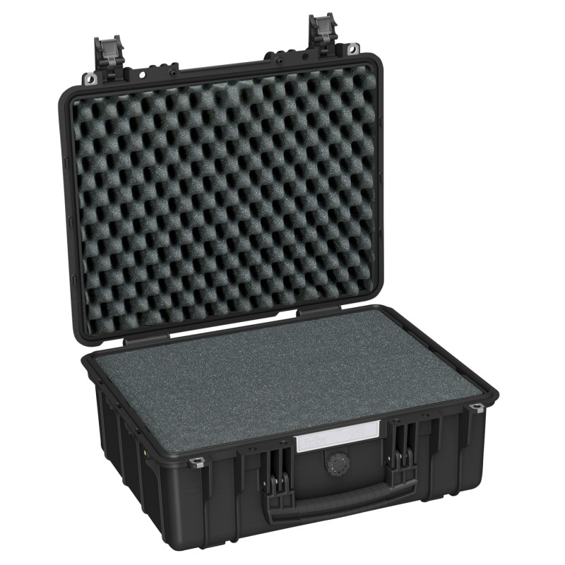EXPLORER CASES 4419HL.B Internal L445 x W345 x D190 mm with Pre-cubed Foam, No Wheels, Black Case, 30554