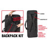 EXPLORER CASES BACKPACK KIT Mod Backpack Carrying System and Harness, Black, 3455