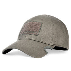 Notch Classic Flexfit Grey Operator Hat, Standard Notch, M-XL (57-58.5 cm), 4658