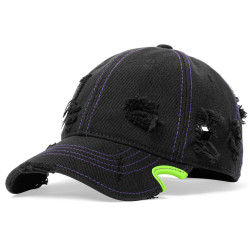Notch Classic Adjustable Youth Of Paris Black Hat, Standard Notch, One size fits most, 9864