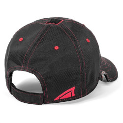 Notch Classic Adjustable Athlete Operator Black/Red Hat, Terra/Aviator Notch, Men's One Size Fits Most, 4110