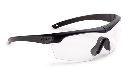 ESS Crosshair ONE Eyeshield, Black Frame w/ Clear Lens, 5488