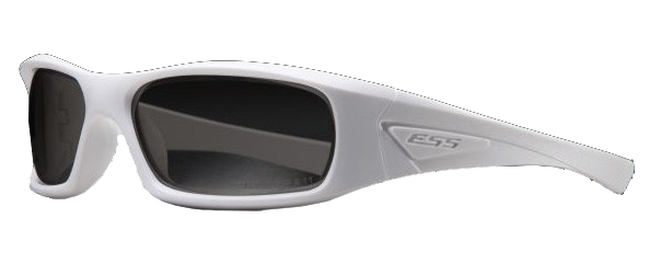 ESS 5B 911 Sunglasses White Frame w/Mirrored Gray Lens (Closeout) 10200