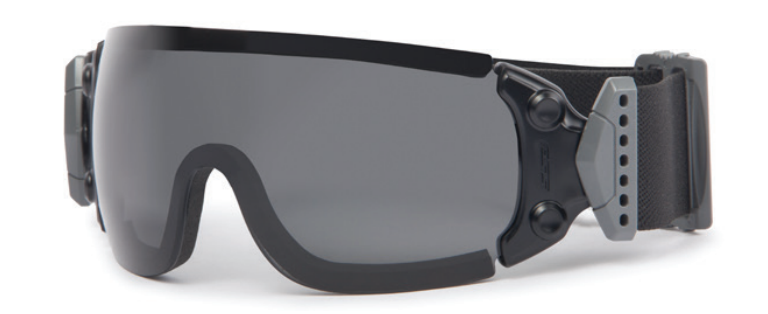 ESS Black Jumpmaster Goggle with Smoke Gray Lens, 8953