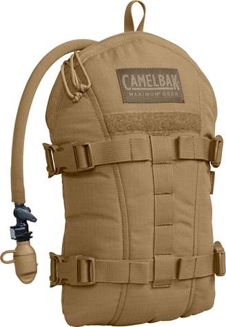CamelBak ArmorBak Coyote Hydration Pack, 100oz (3.0L) Mil Spec Crux Short, 13038
