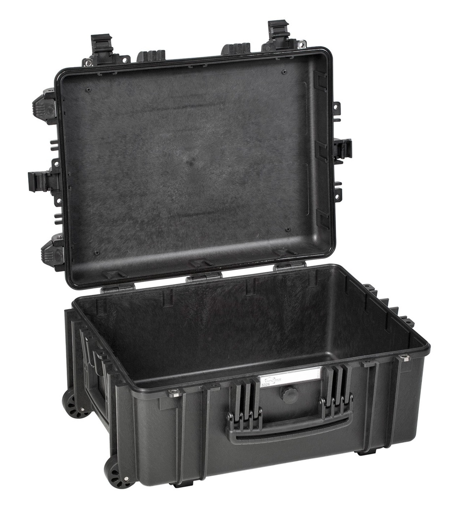 EXPLORER CASES 5326.BE Internal L538 x W405 x D250 mm Empty, with Wheels, Black Case, 59897