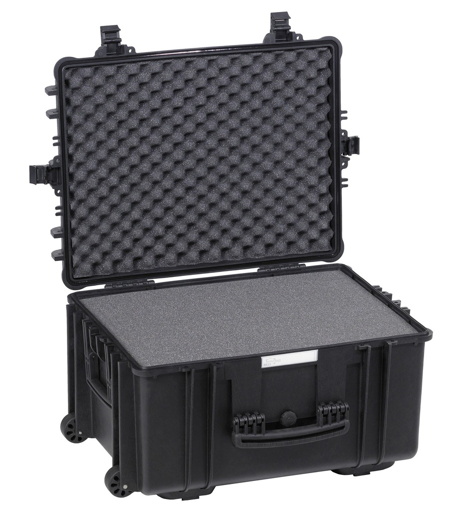 EXPLORER CASES 5833.B Internal L580 x W440 x D330 mm with Pre-cubed Foam, Wheels, Black Case, 82654