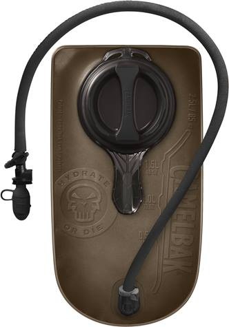 CamelBak Reservoir with Black Tube Cover, 85oz (2.5L) Mil Spec Crux, 7357