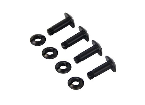 TEAM WENDY CAM FIT™ Retention ARC Rail Ballistic Hardware Kit (Set of 4 bolts & nuts)