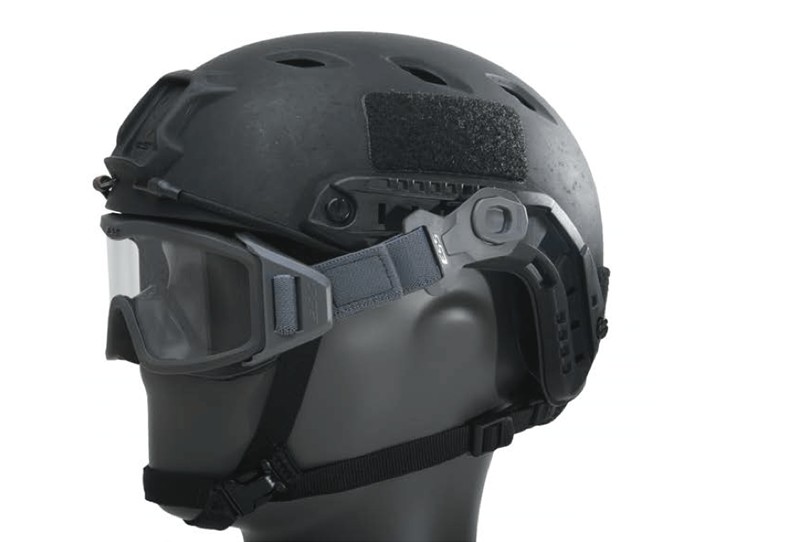 [740-0516] ESS Profile Pivot OpsCore Arc Goggle, w/ Clear & Smoke Gray Lenses, 19351