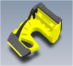 [WEDGE-IT 6] WEDGE-IT The Ultimate Door Stop, Bright Yellow 1764