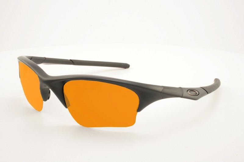OAKLEY SI Half Jacket XLJ Transition SOLFX Matte Black w/Persimmon/Grey 17900