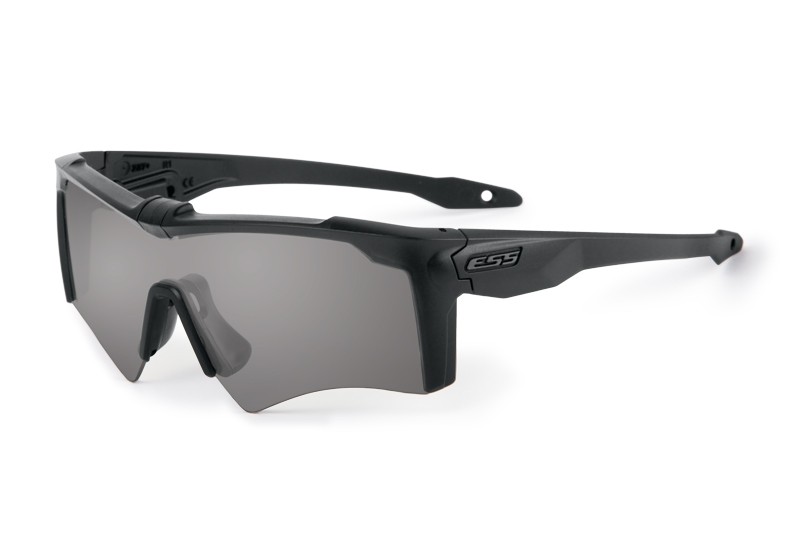 ESS Crossbow AF ONE Eyeshield, Black w/Smoke Gray Lenses, 7145