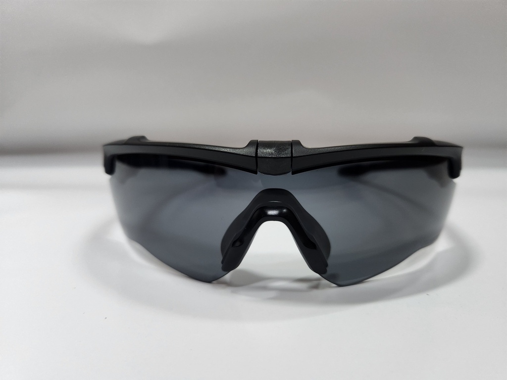 ESS Crossblade STD ONE Matte Black Eyeshield w/ Polarized Gray Lens, 17671