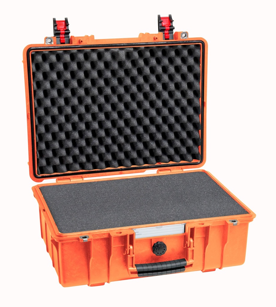 EXPLORER CASES 4216HL.O Internal L420 x W300 x D160 mm with Pre-cubed Foam, Orange Case, 27468