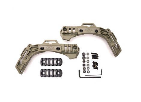 TEAM WENDY EXFIL® Ballistic Rail 3.0 Retrofit Kit, Ranger Green