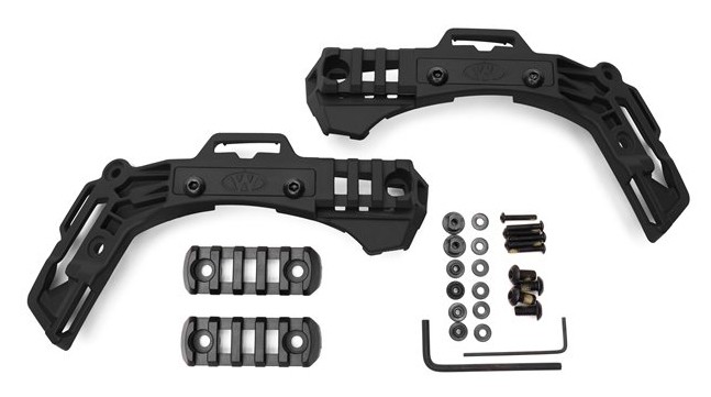TEAM WENDY EXFIL® Ballistic Rail 3.0 Retrofit Kit, Black