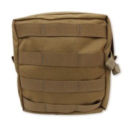 [P-UTYLG1-CT] TACPROGEAR Utility Pouch, Large, Coyote Tan (Closeout)