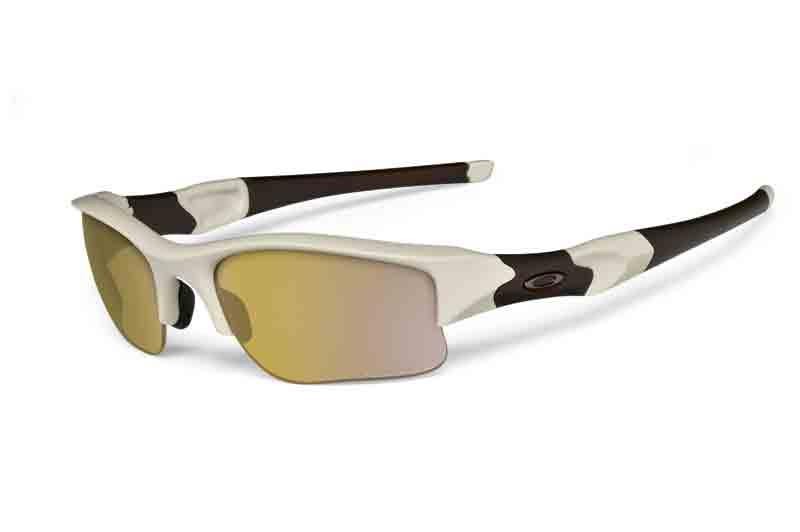 [11-052] OAKLEY SI Flak Jacket XLJ Desert w/Amber Polar 17900