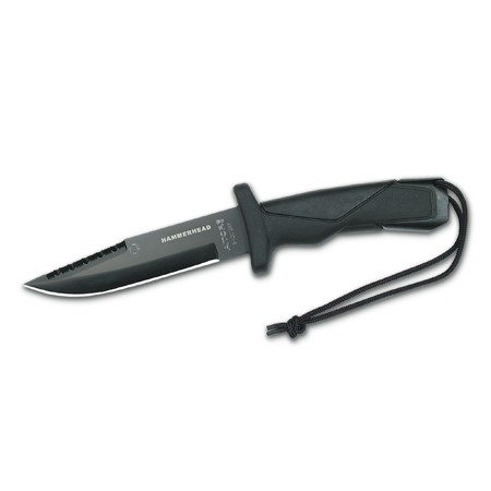 [16006] AITOR Hammerhead Black w/Black Sheath 29027