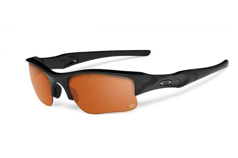 OAKLEY SI Flak Jacket Transition SOLFX XLJ Matte Black w/Persimmon-Grey 21650