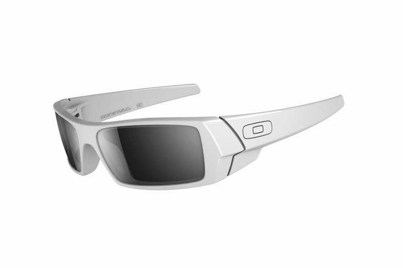 OAKLEY SI Gascan Polished White w/Black Iridium 12900