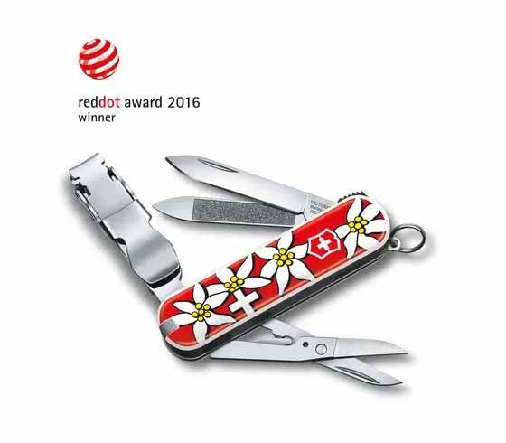 Victorinox Nail Clip 580, 65mm, Edelweiss