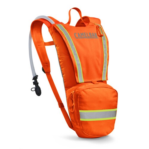CamelBak Hi-Viz Ambush International Orange Hydration Pack, 100oz (3.0L) Mil Spec Crux Reservoir, Long 11500