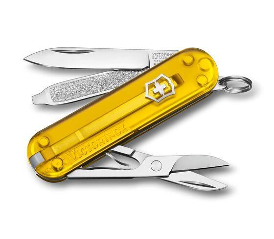 Victorinox Classic SD Transparent, 58mm, Tuscan Sun