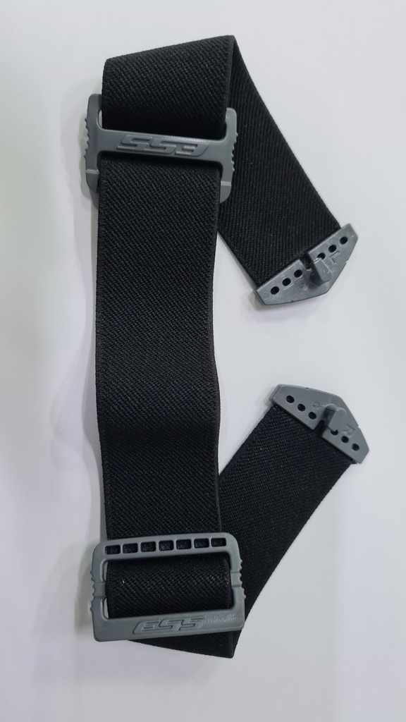 [102-196-005] ESS Influx Black Replacement Strap, 4137