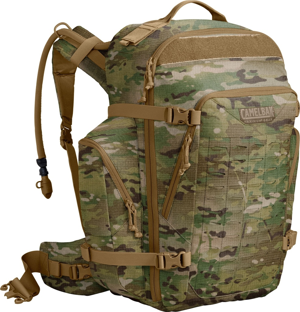 CamelBak BFM Multicam Hydration Pack, 100oz (3.0L) Mil Spec Crux Long, 52064