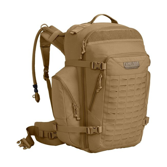 CamelBak BFM Coyote Hydration Pack, 100oz (3.0L) Mil Spec Crux Long, 49409