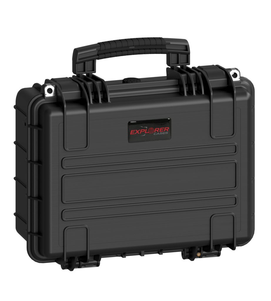 EXPLORER CASES 3818HL.BE Internal L380 x W270 x D180 mm Empty, No Wheels, Black Case, 18622