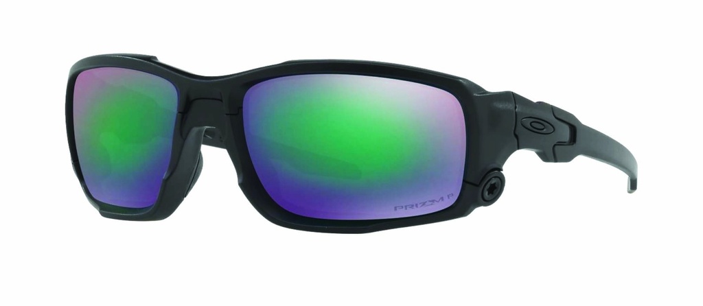 OAKLEY SI Ballistic Shocktube Matte Black w/ Prizm Maritime Polarized, 33649